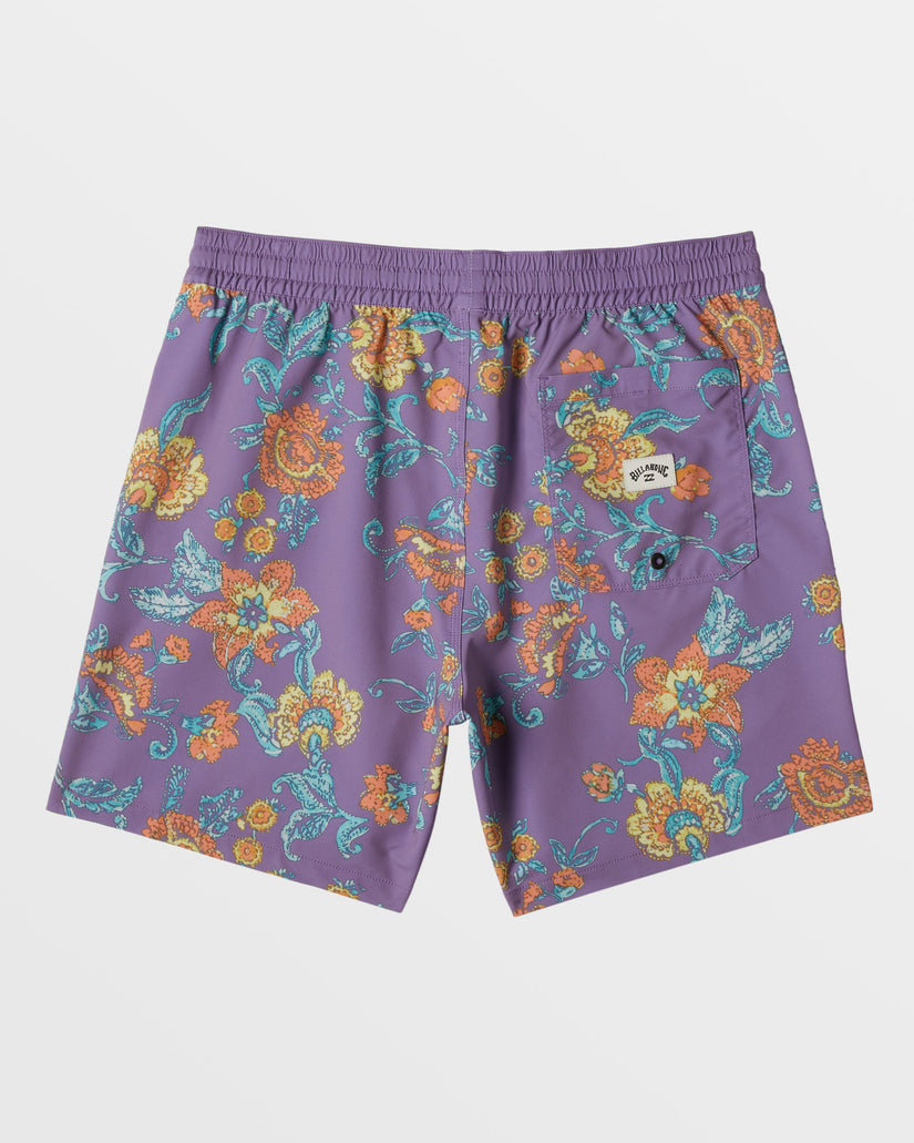 Good Times Layback 16" Swim Trunks - Dusty Purple