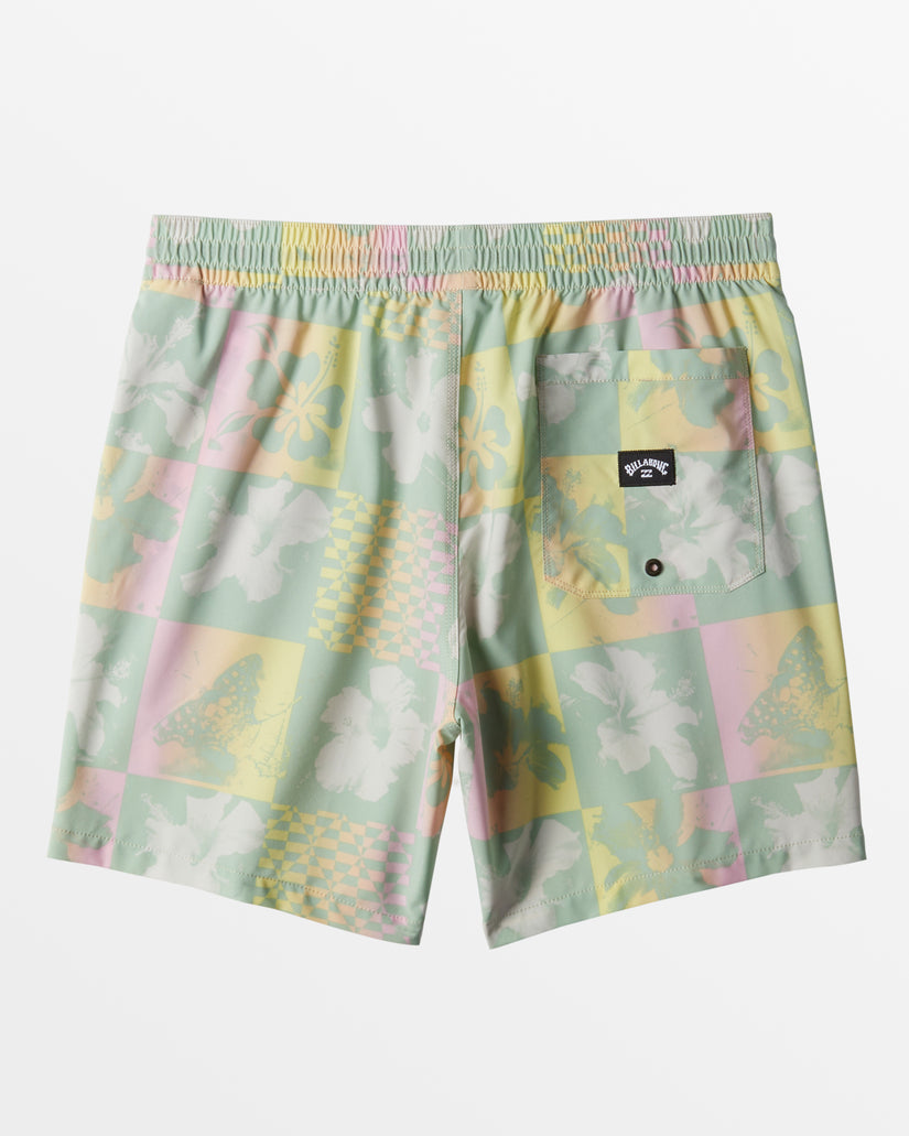 Good Times Layback 16" Swim Trunks - Seafoam