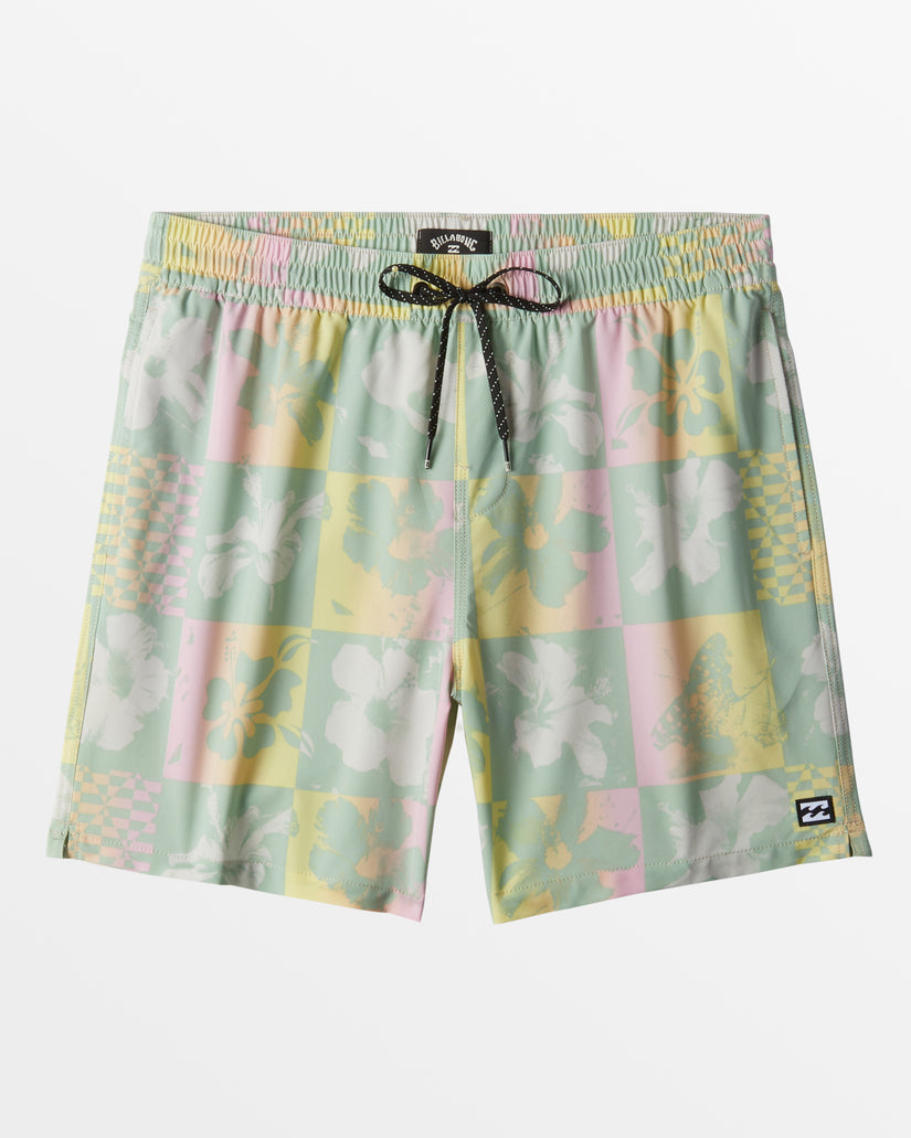 Good Times Layback 16" Swim Trunks - Seafoam