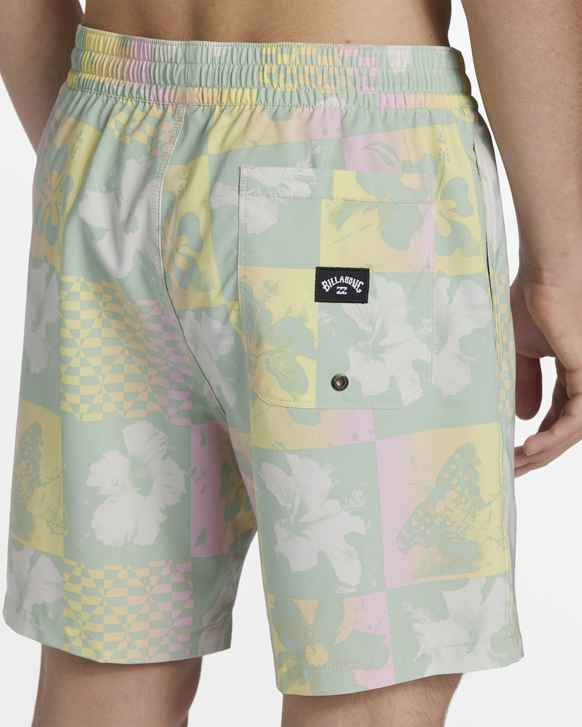 Good Times Layback 16" Swim Trunks - Seafoam