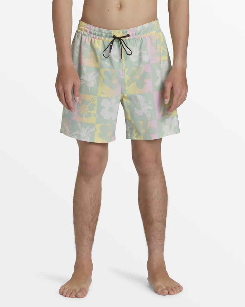 Good Times Layback 16" Swim Trunks - Seafoam