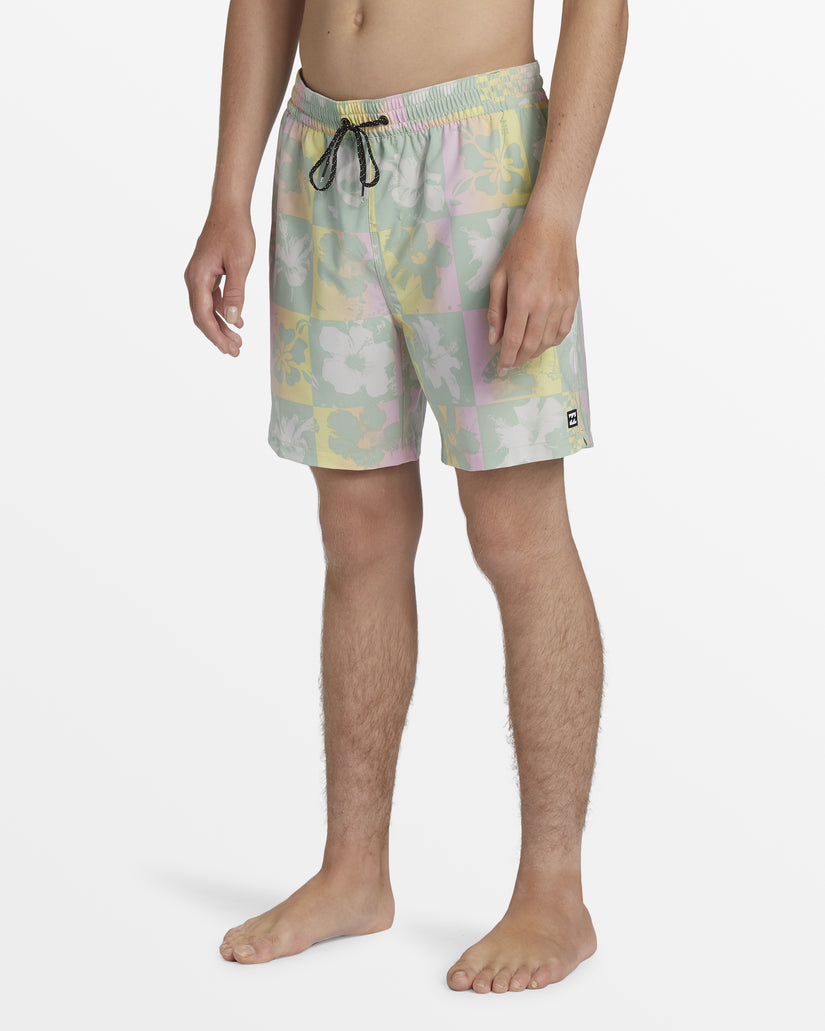 Good Times Layback 16" Swim Trunks - Seafoam