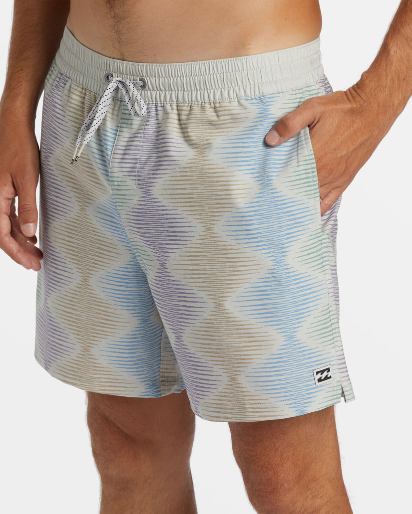 Good Times Layback 16" Swim Trunks - Fog