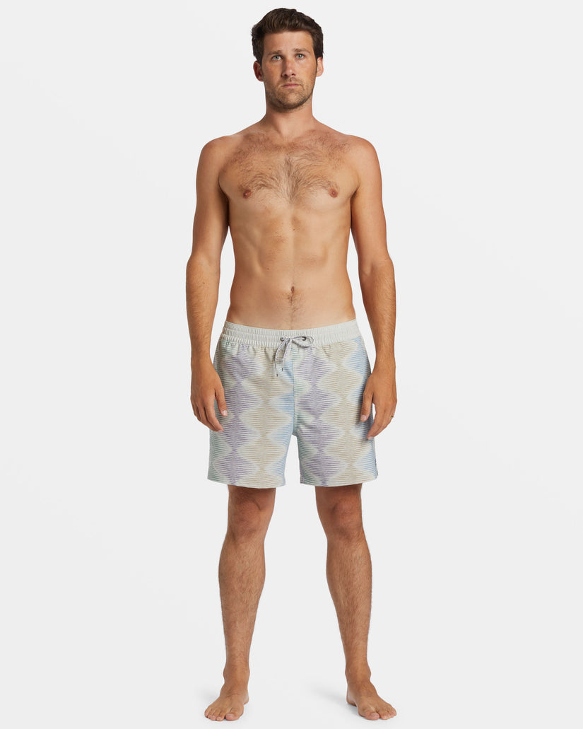 Good Times Layback 16" Swim Trunks - Fog