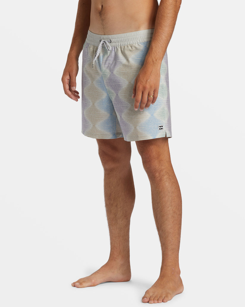 Good Times Layback 16" Swim Trunks - Fog