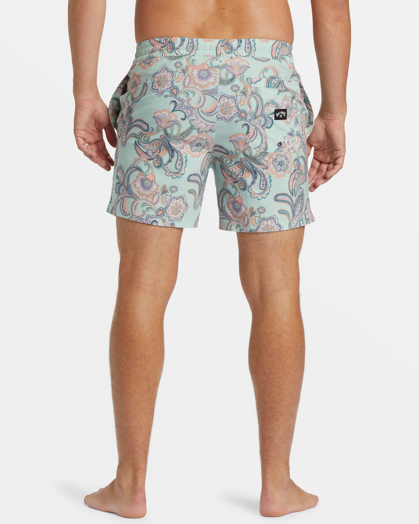 Good Times Layback 16" Swim Trunks - Seaglass