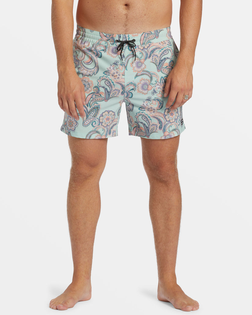 Good Times Layback 16" Swim Trunks - Seaglass