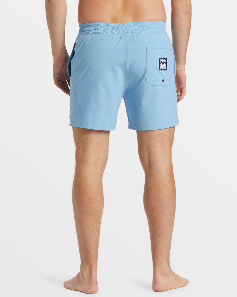 Every Other Day Layback 16" Swim Trunks - Blue Wash