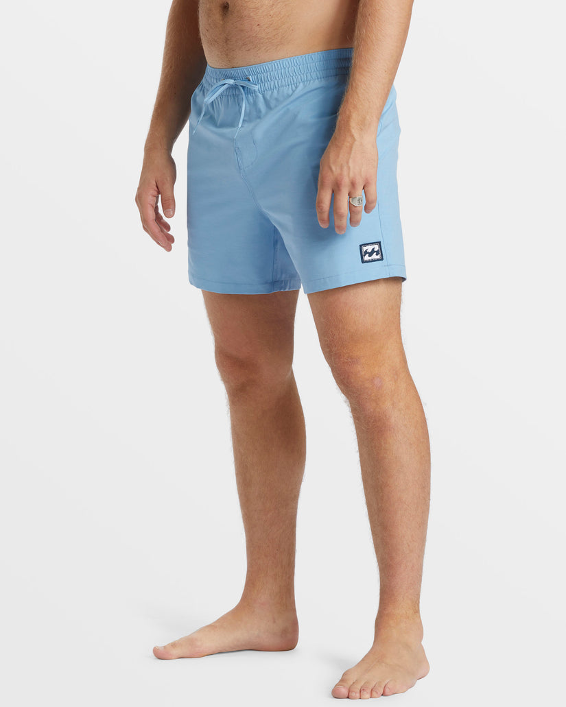 Every Other Day Layback 16" Swim Trunks - Blue Wash