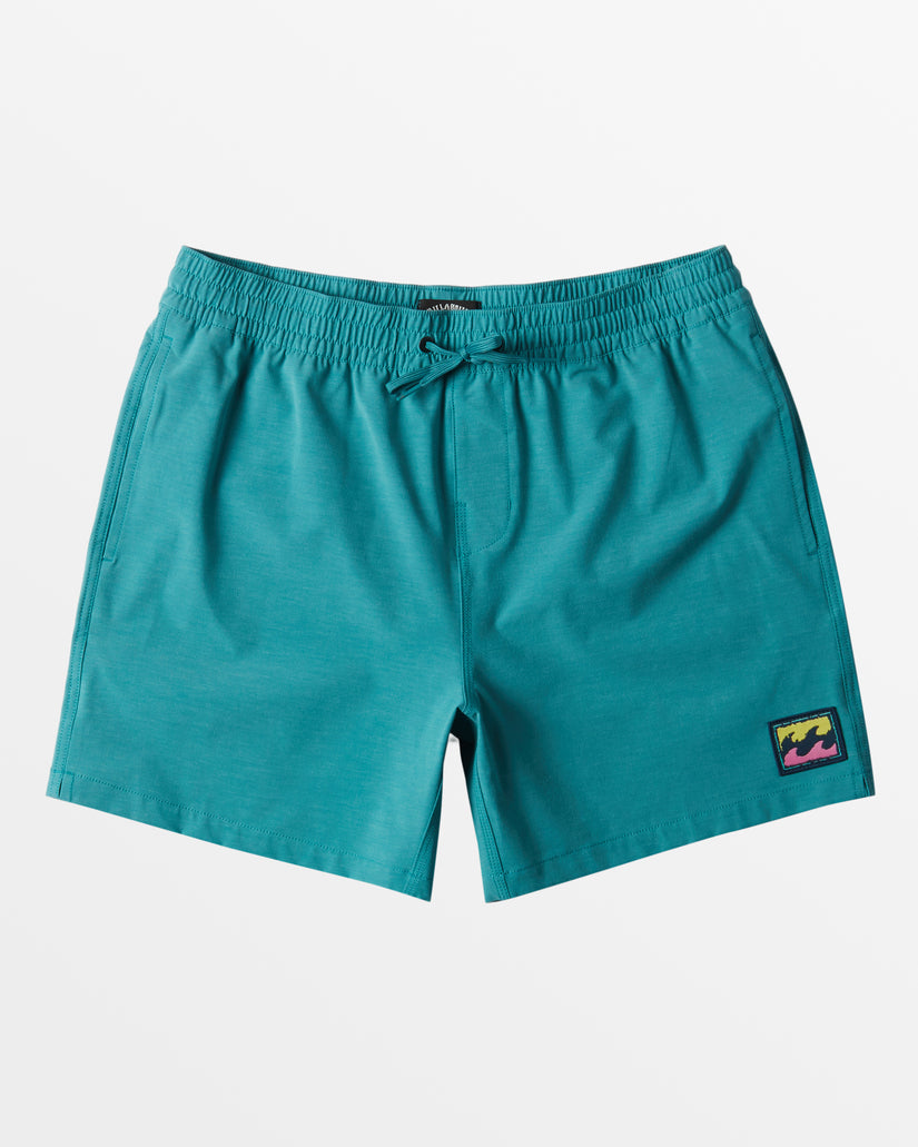 Every Other Day Layback 16" Boardshorts - Teal