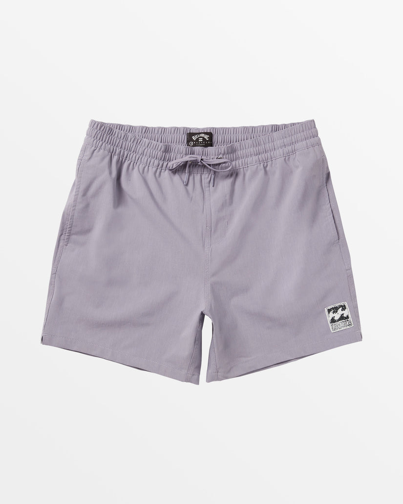 Every Other Day Layback 16" Swim Trunks - Grey Violet