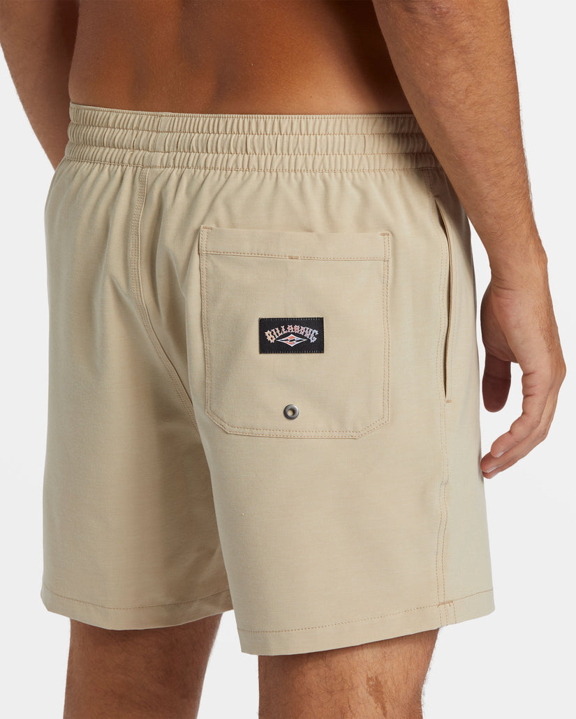 Every Other Day Layback 16" Swim Trunks - Khaki