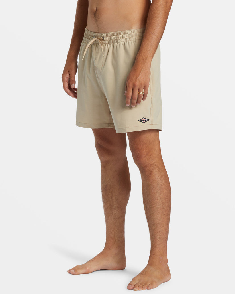 Every Other Day Layback 16" Swim Trunks - Khaki