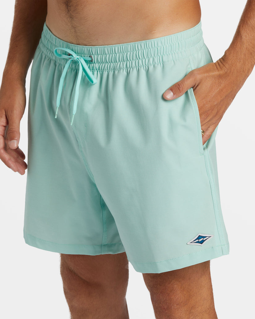 Every Other Day Layback 16" Swim Trunks - Mint