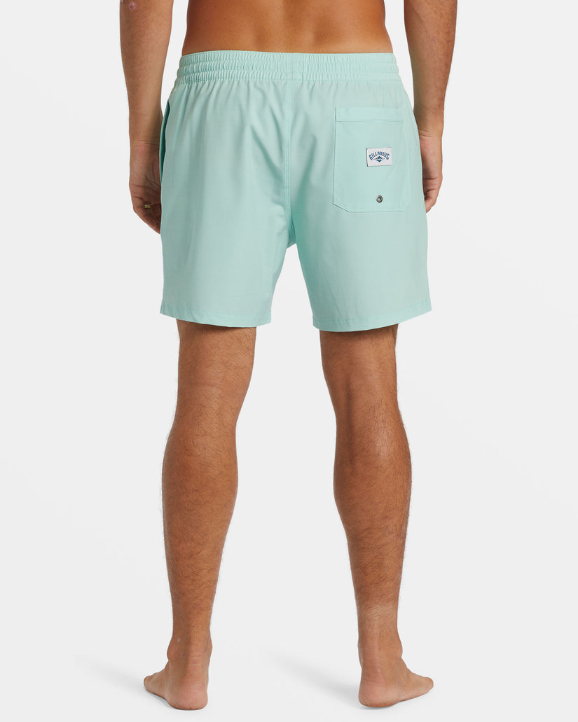 Every Other Day Layback 16" Swim Trunks - Mint