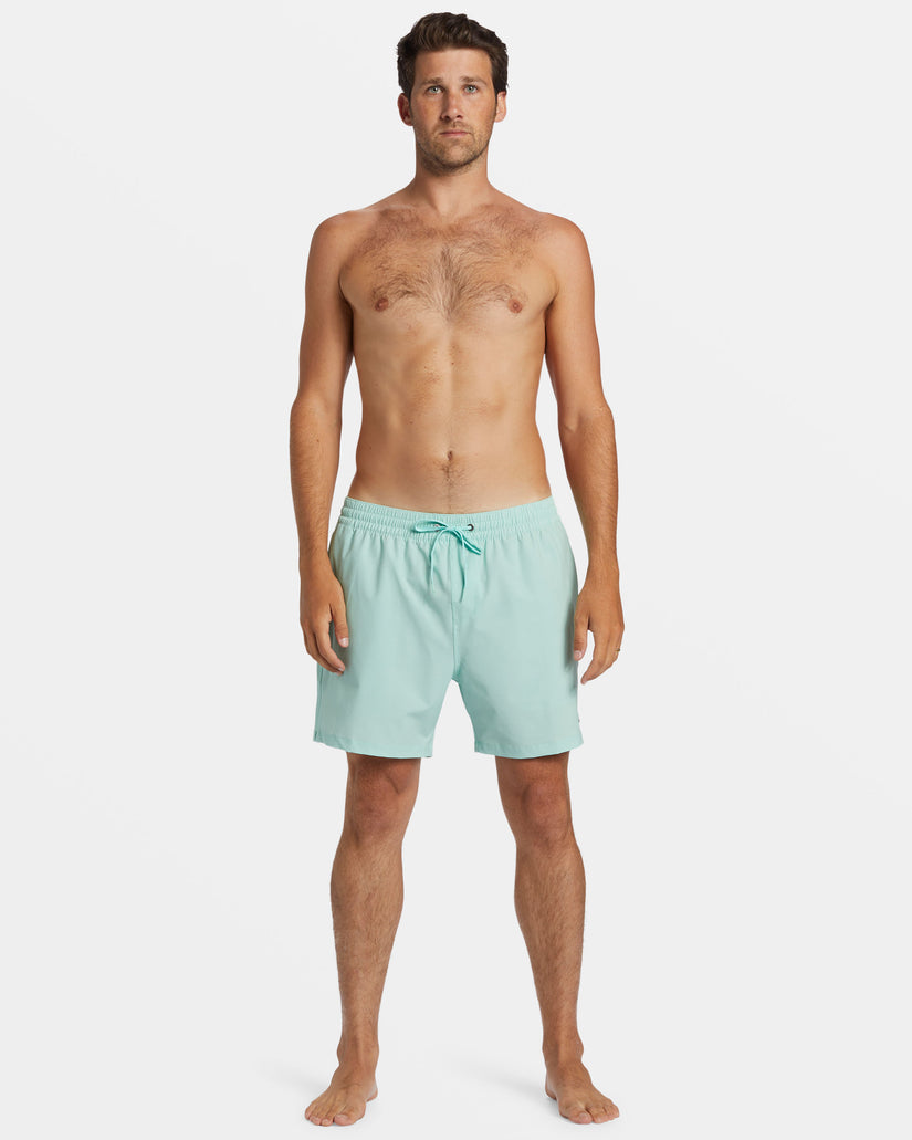 Every Other Day Layback 16" Swim Trunks - Mint