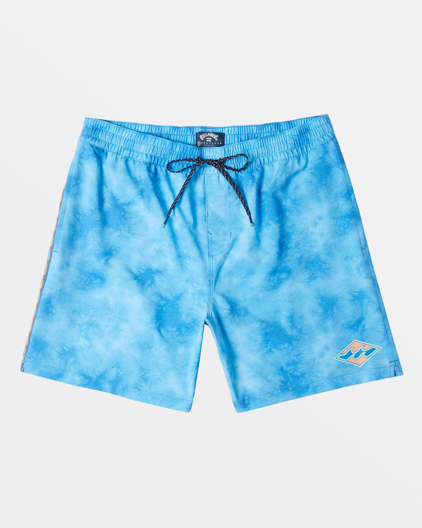 D Bah Layback 17" Swim Trunks - Blue Wash