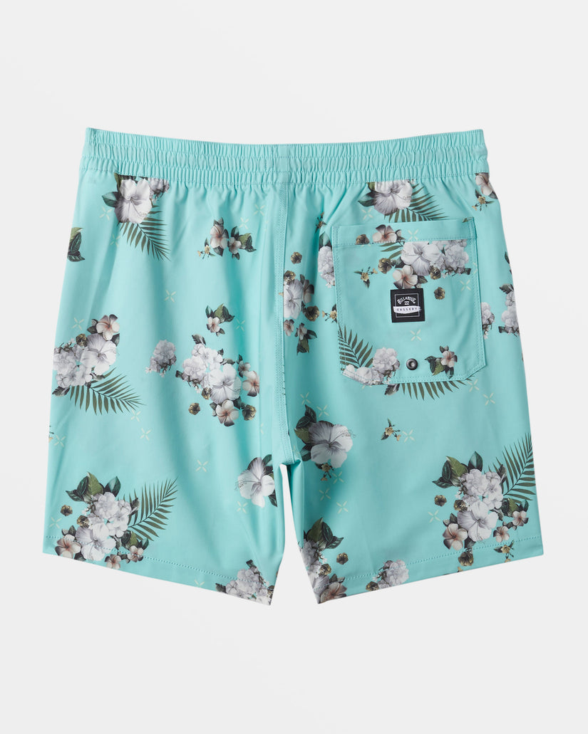 Lazarus Mini Layback 17" Swim Trunks - Mint