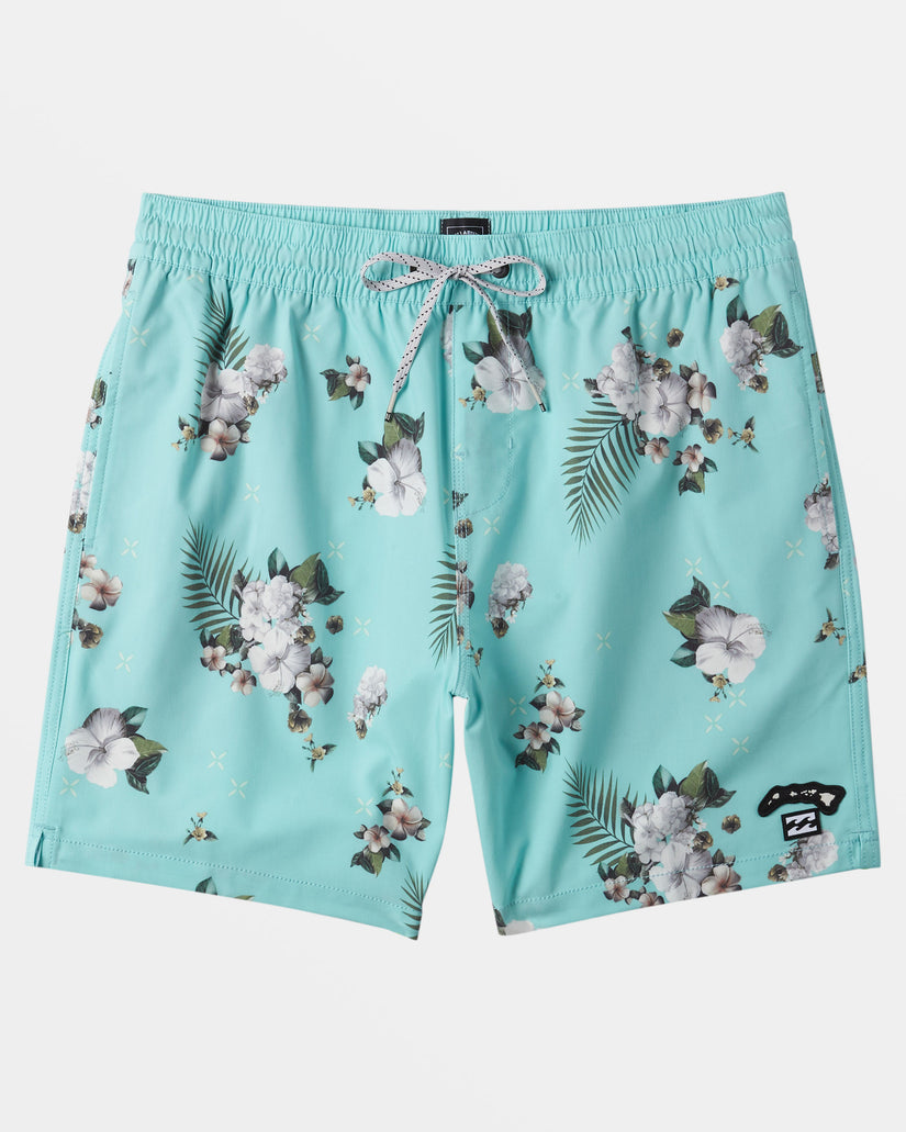 Lazarus Mini Layback 17" Swim Trunks - Mint