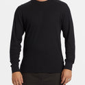 Essential Long Sleeve Thermal Top - Black