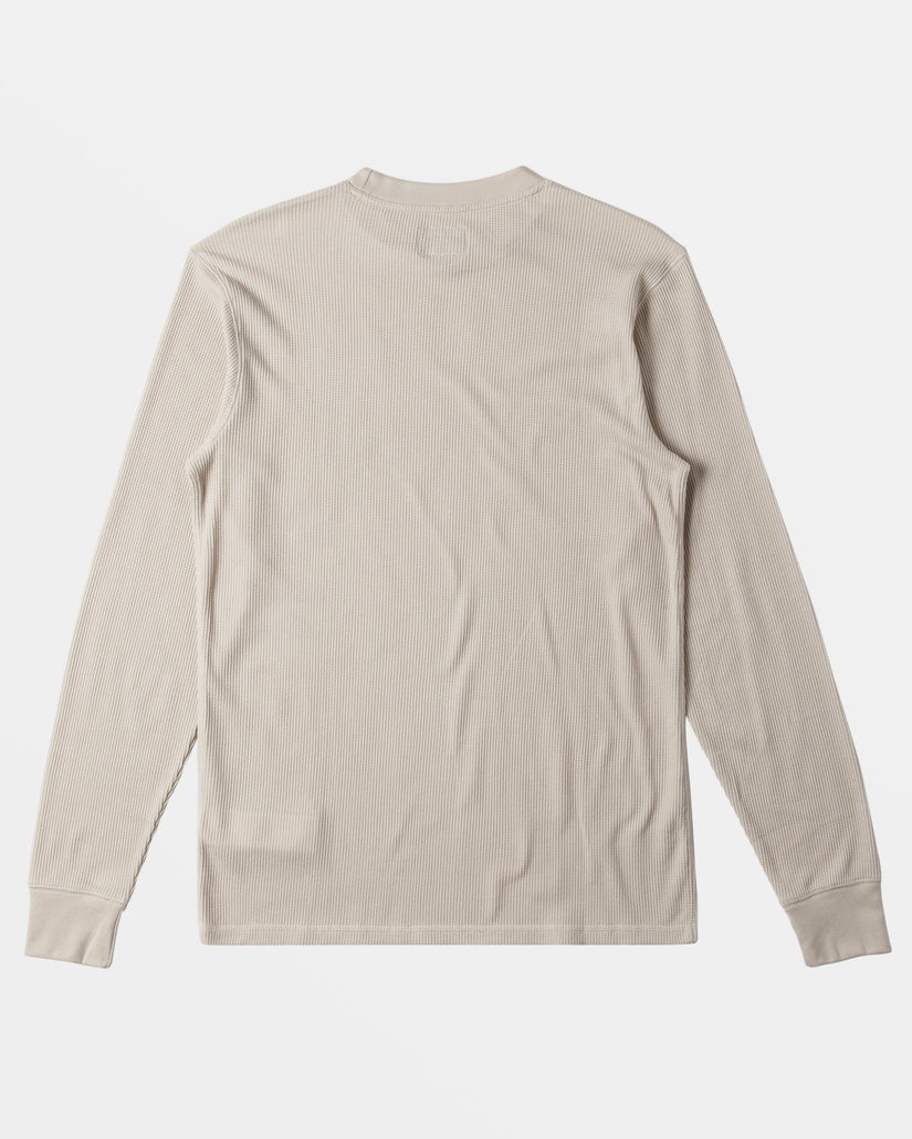 Essential Long Sleeve Thermal Top - Stone