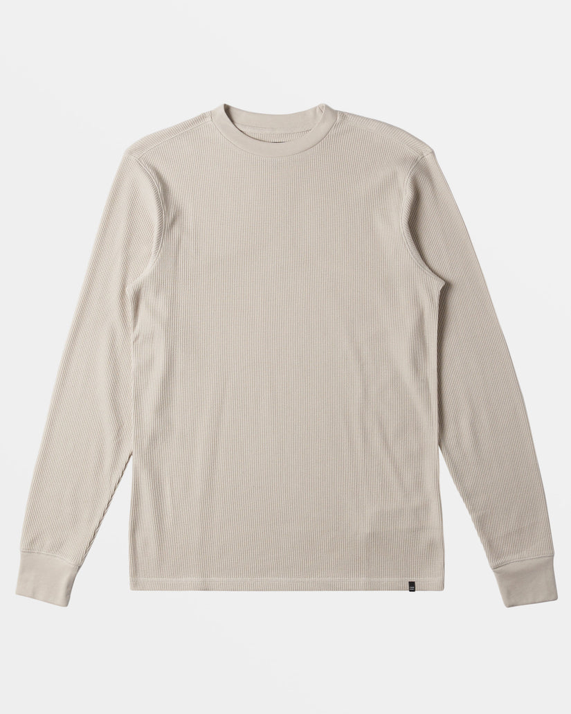 Essential Long Sleeve Thermal Top - Stone