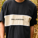 Panel T-Shirt - Washed Black