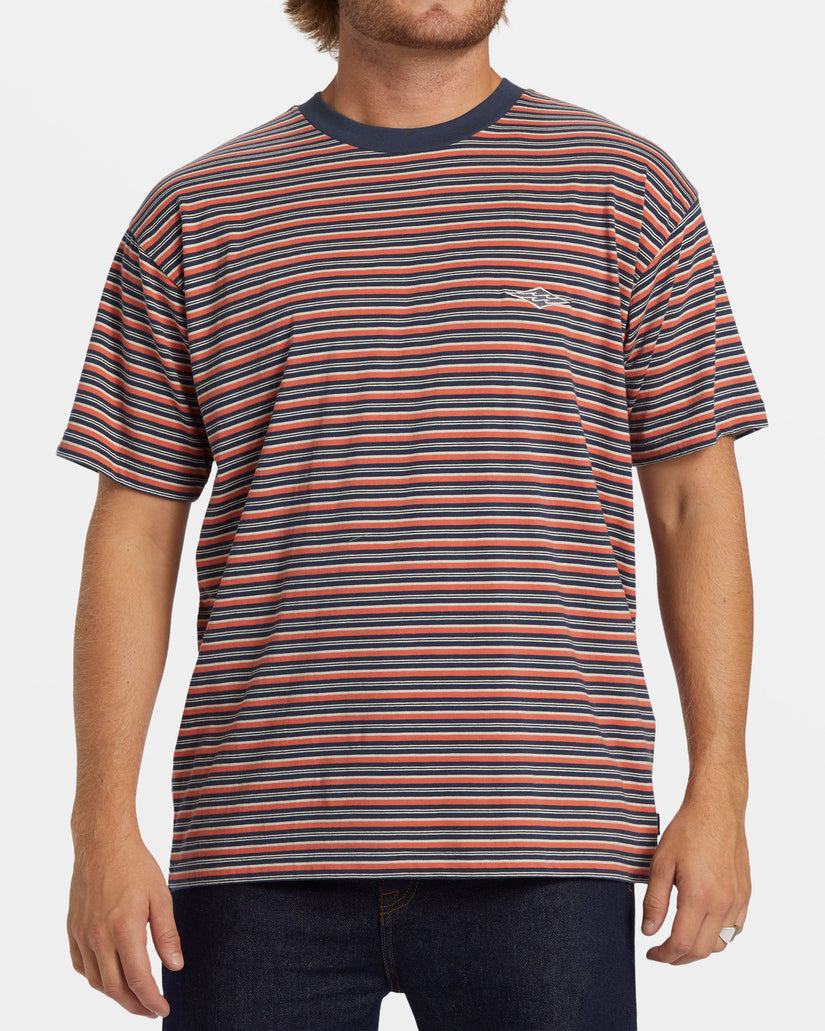 Baxter T-shirt - Dusty Navy