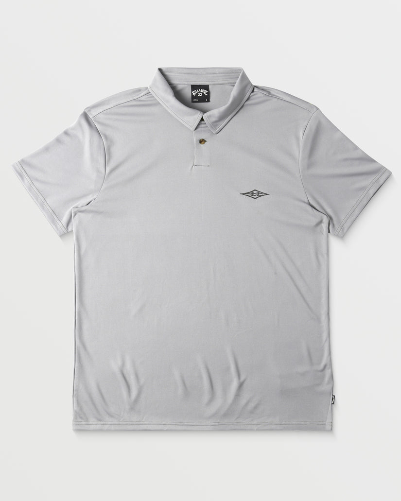 Offshore Short Sleeve Polo T-shirt - Alloy