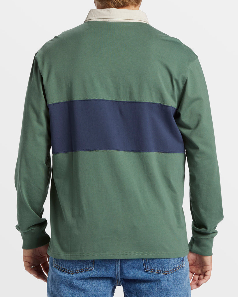 Neutron Long Sleeve Polo T-Shirt - Hunter