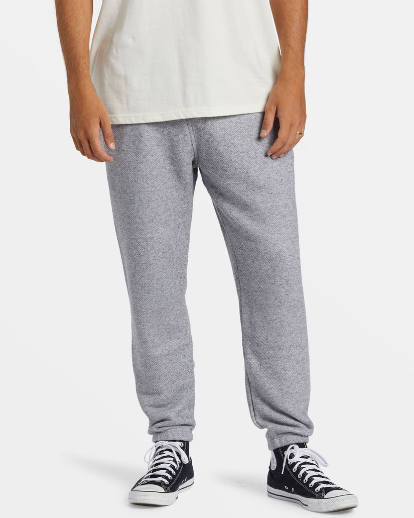 Hudson Elastic Waist Sweatpants - Grey Heather