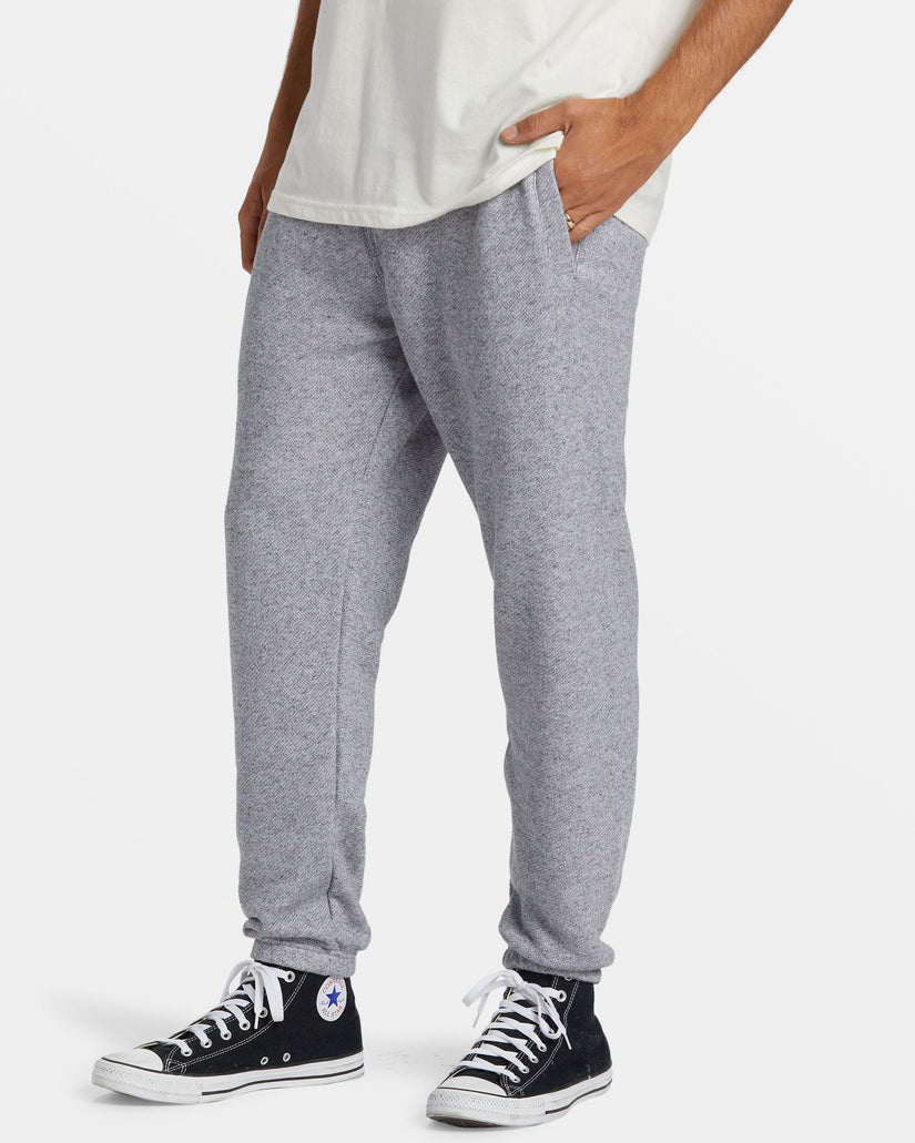 Hudson Elastic Waist Sweatpants - Grey Heather