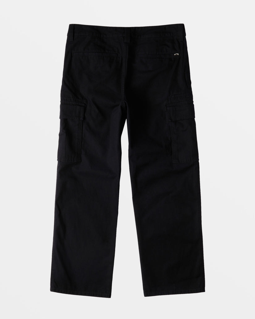 Combat Cargo Pants - Black