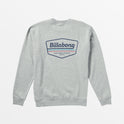 Shorebird Crew Sweatshirt - Grey Heather