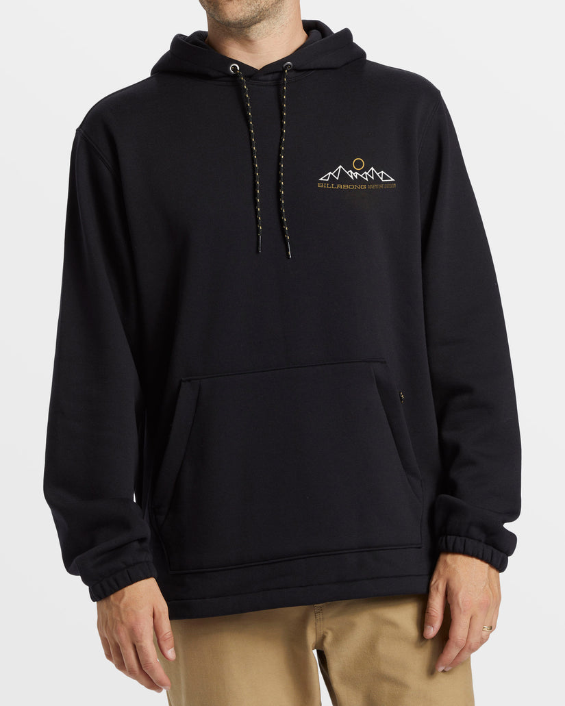 Compass Pullover Sweatshirt - Black