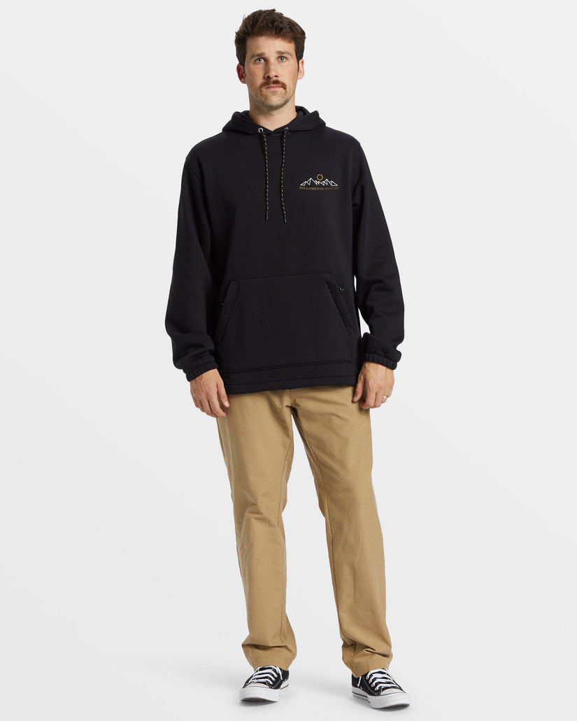 Compass Pullover Sweatshirt - Black