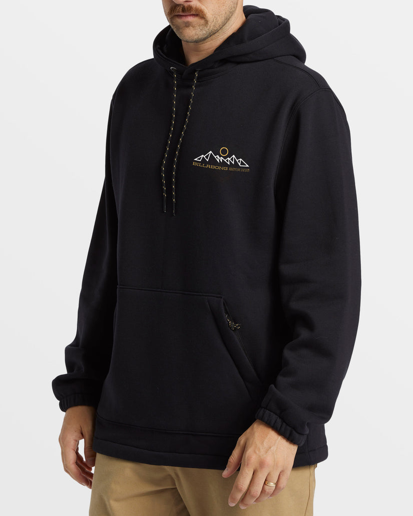 Compass Pullover Sweatshirt - Black