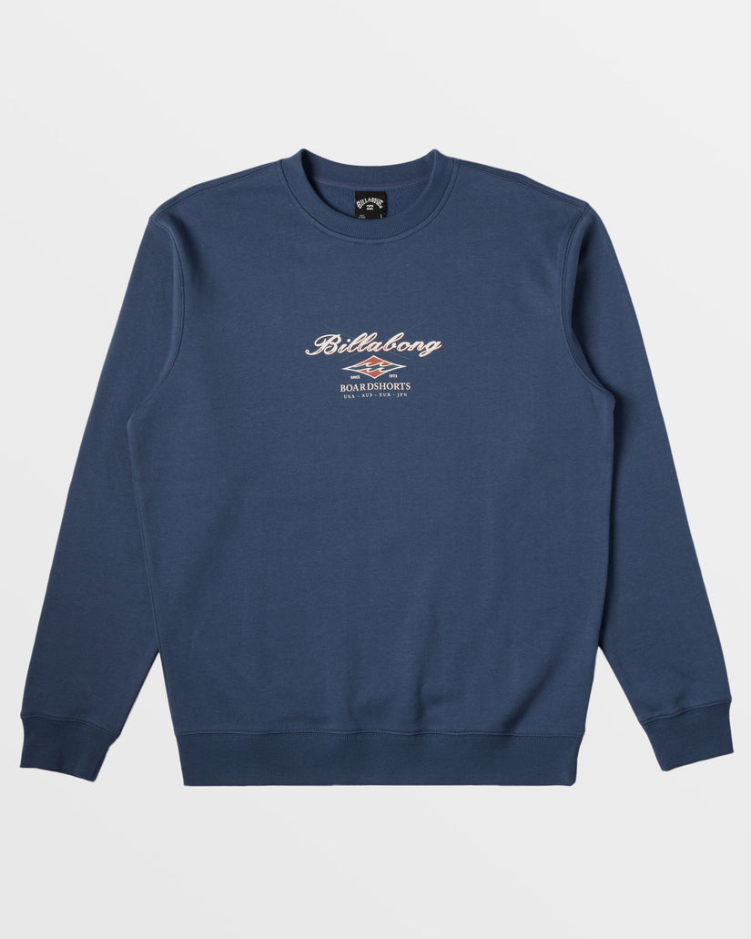 Short Sands Crew Sweatshirt - Slate Blue