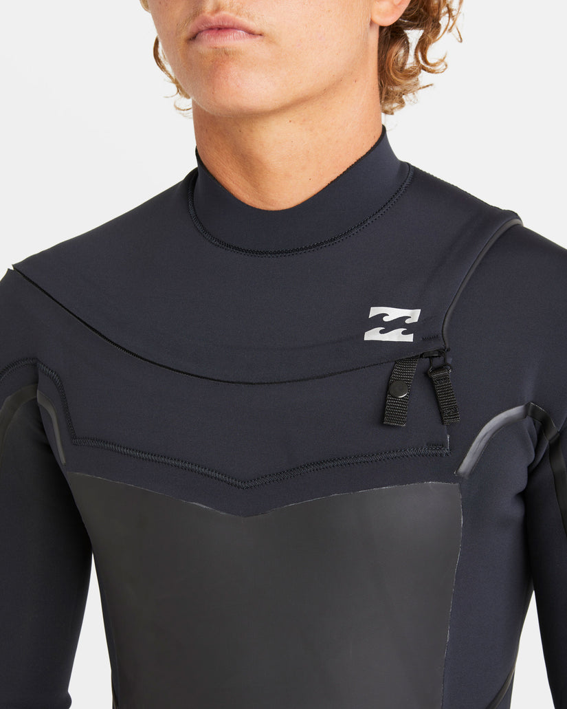 3/2mm Absolute Natural+ Upcycler Chest Zip Wetsuit - Black