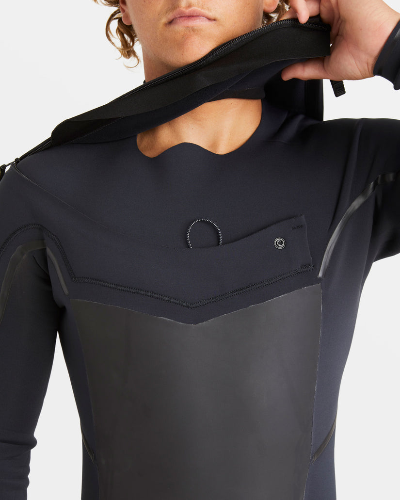 3/2mm Absolute Natural+ Upcycler Chest Zip Wetsuit - Black