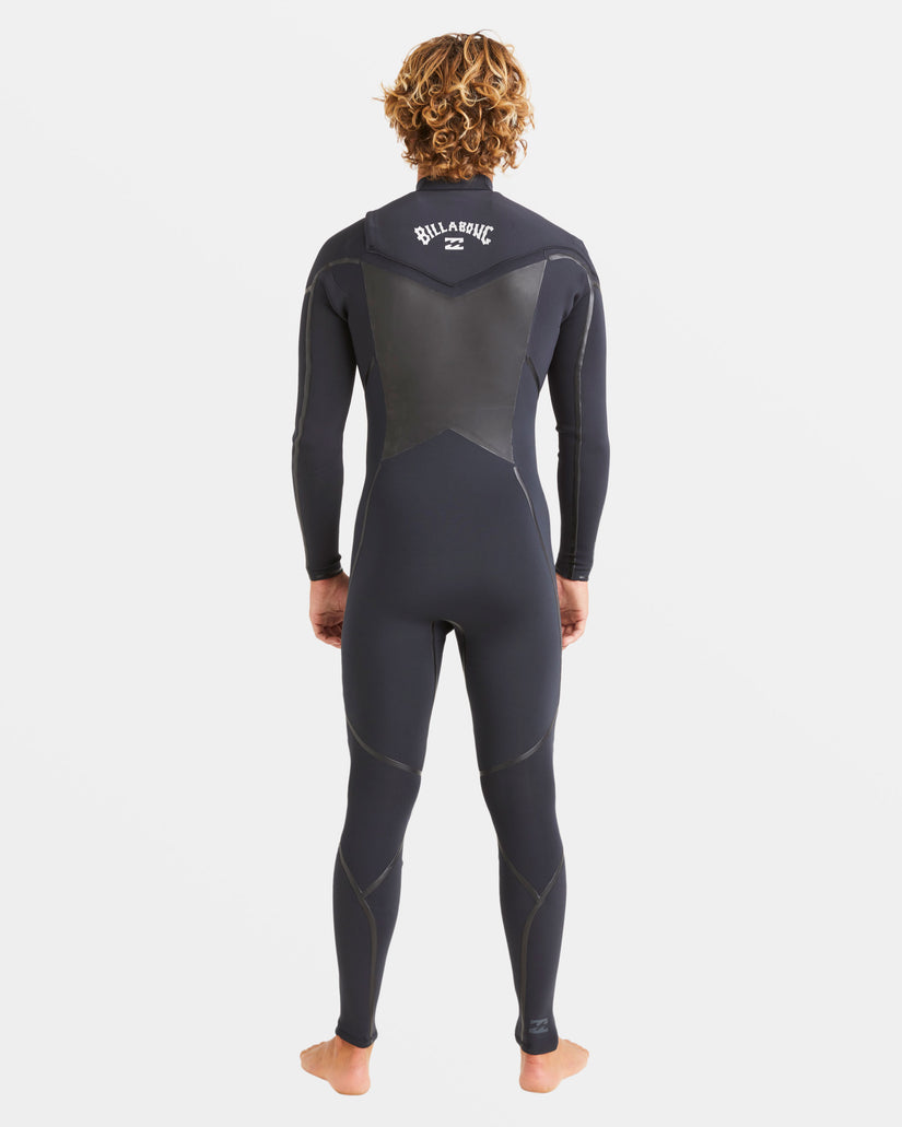 3/2mm Absolute Natural+ Upcycler Chest Zip Wetsuit - Black