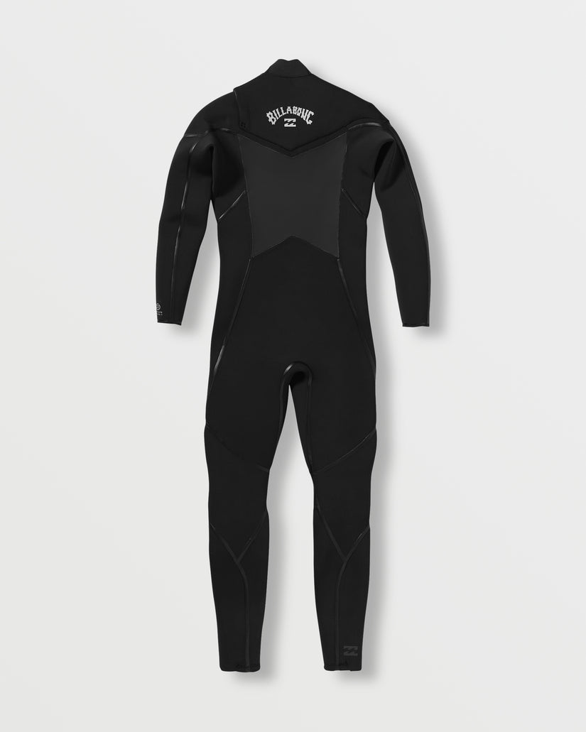 4/3mm Absolute Natural+ Upcycler Chest Zip Wetsuit - Black