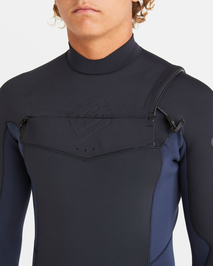 3/2mm Absolute Natural Upcycler Chest Zip Wetsuit - Dark Navy