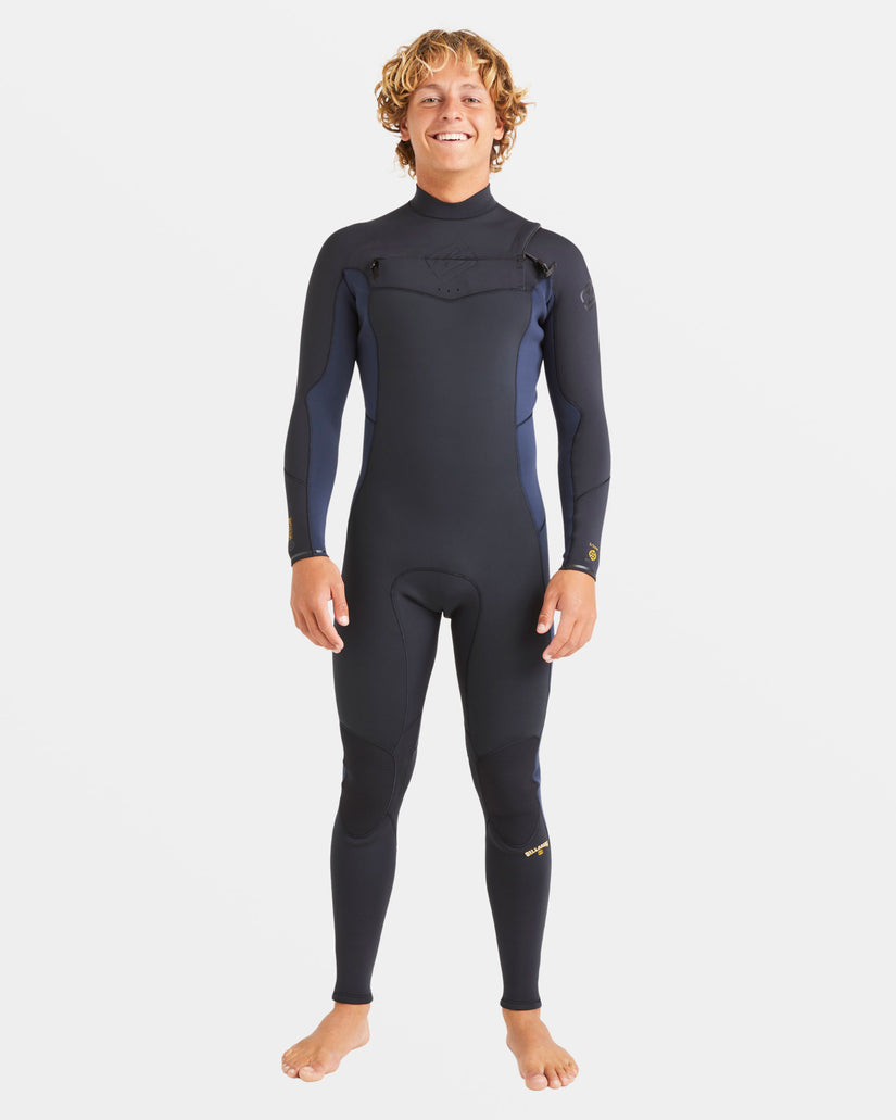 3/2mm Absolute Natural Upcycler Chest Zip Wetsuit - Dark Navy