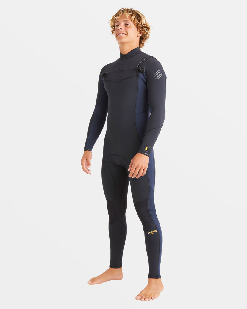 3/2mm Absolute Natural Upcycler Chest Zip Wetsuit - Dark Navy