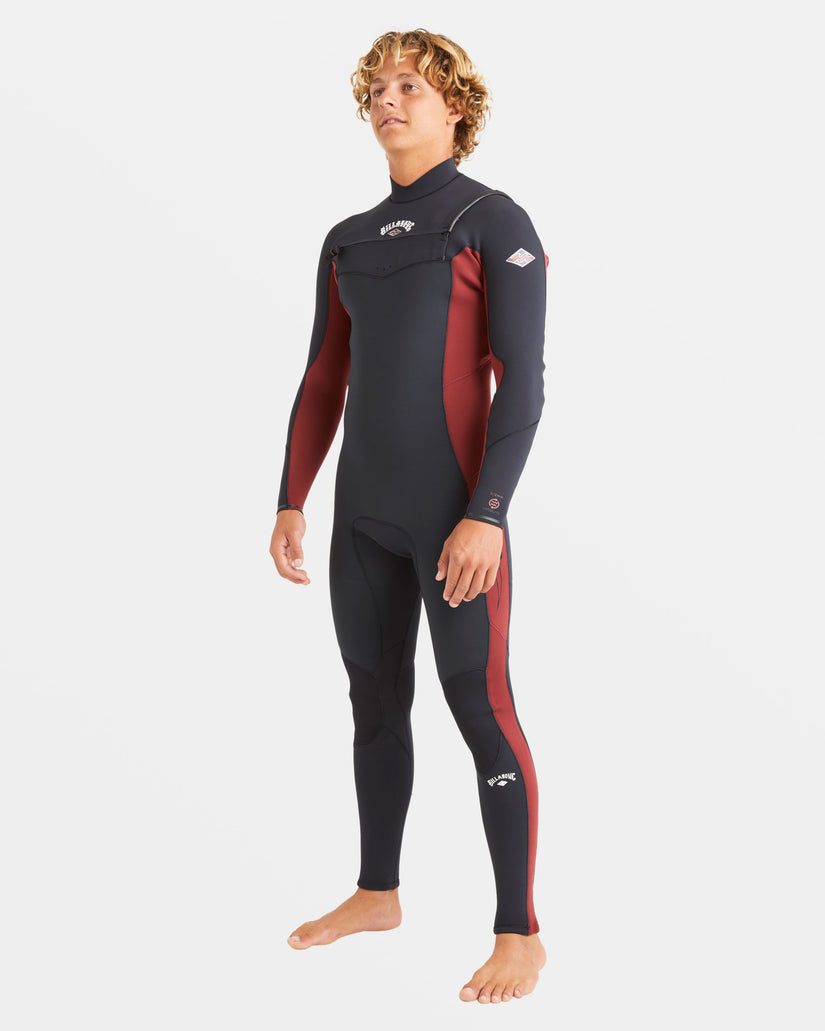 3/2mm Absolute Natural Upcycler Chest Zip Wetsuit - Burnt Henna