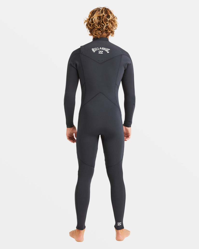 4/3mm Absolute Natural Upcycler Chest Zip GBS Wetsuit - Black