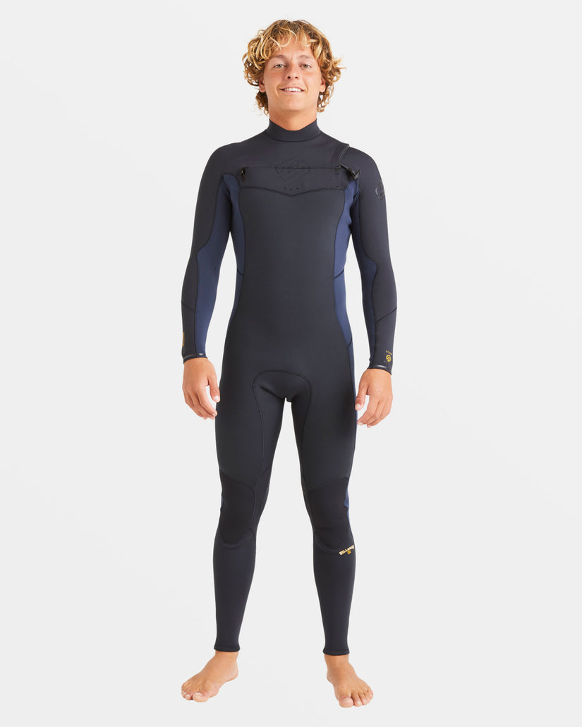 4/3mm Absolute Natural Upcycler Chest Zip GBS Wetsuit - Dark Navy