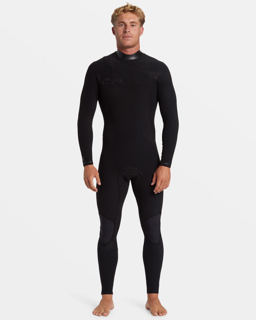 4/3mm Revolution Natural Upcycler Chest Zip GBS Wetsuit - Black