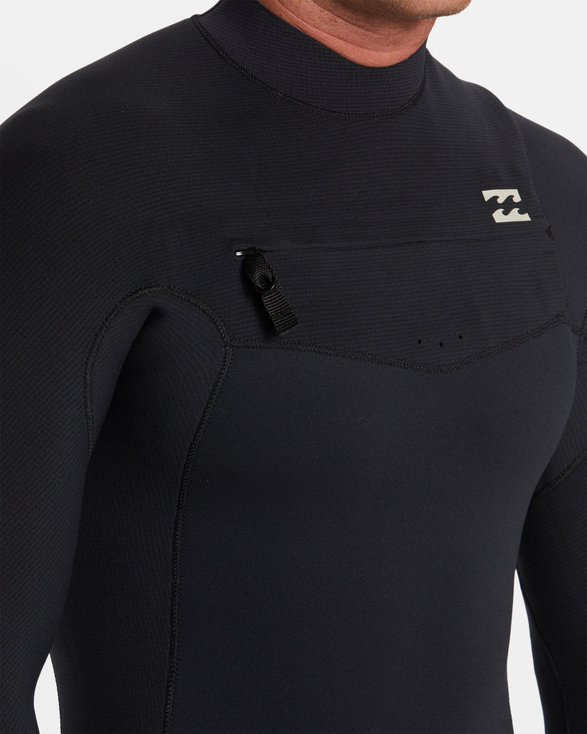 4/3mm Revolution Natural Upcycler Chest Zip GBS Wetsuit - Black